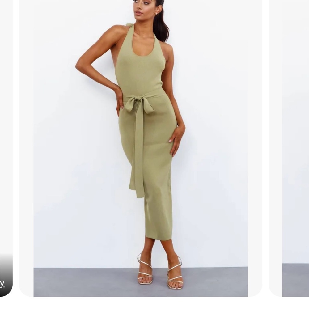 Green Midi Dress